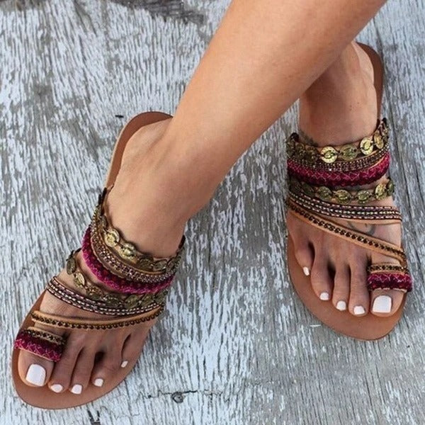 Women's Bohemian beach sandals
