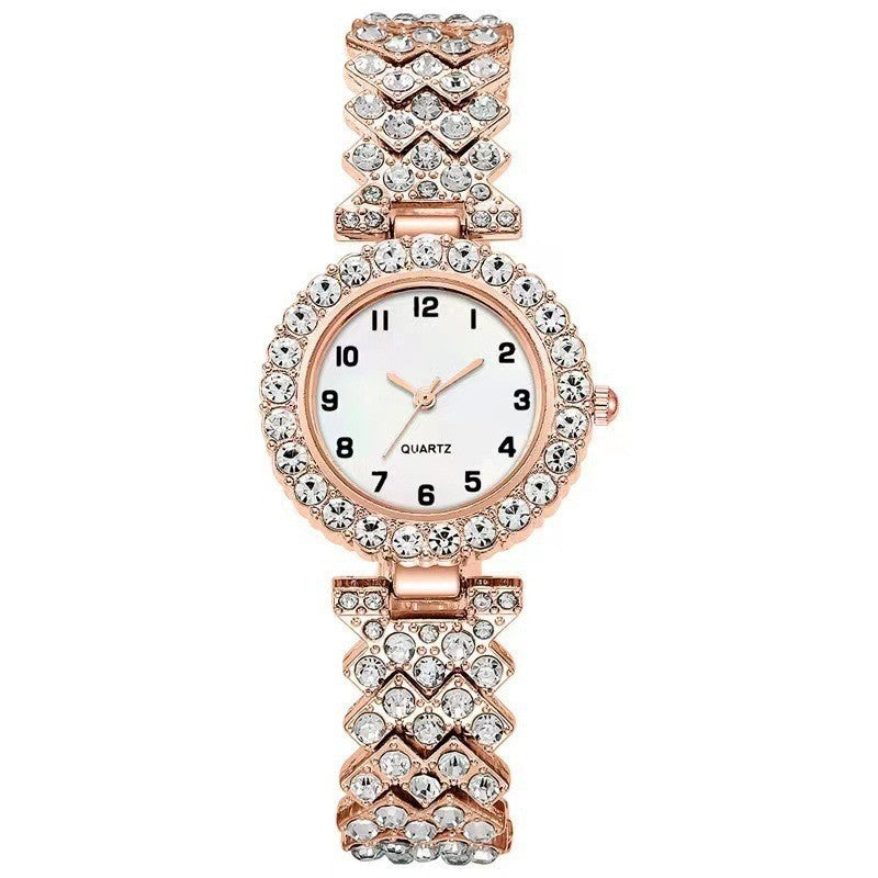 Luxury Women’s Watch & Bracelet Set