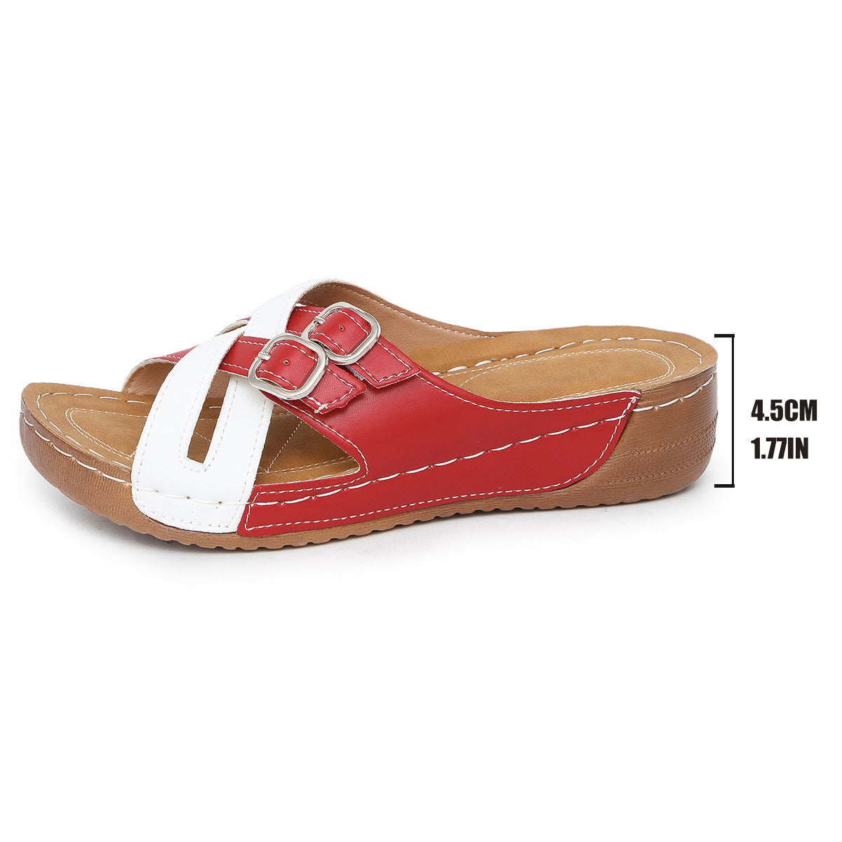 Women's Fish-Mouth Wedge Sandals