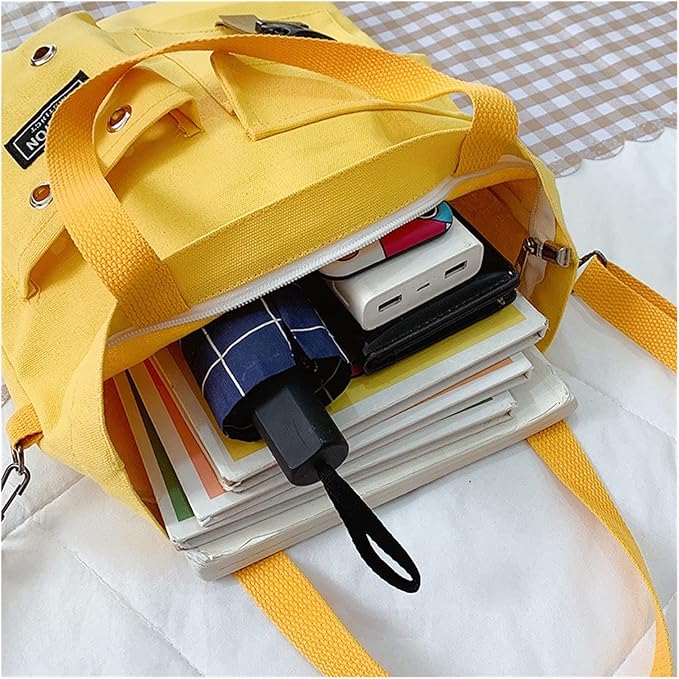 Women's Harajuku Canvas Shoulder Bag