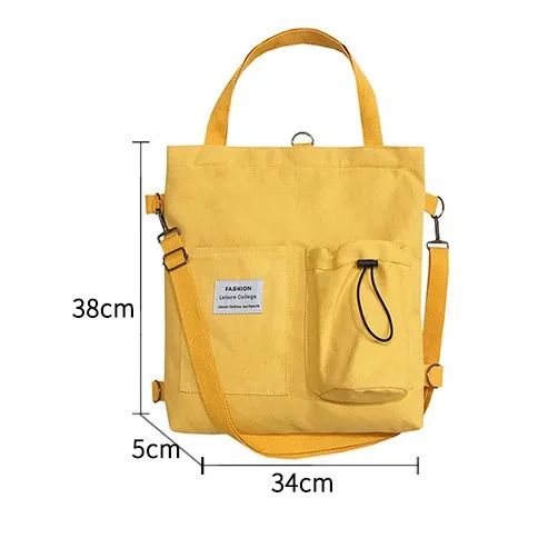 Women's Harajuku Canvas Shoulder Bag