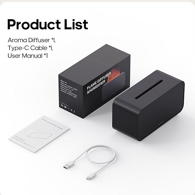 Aromatherapy Flame Diffuser