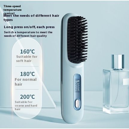 2 In 1 Hair Straightener Comb