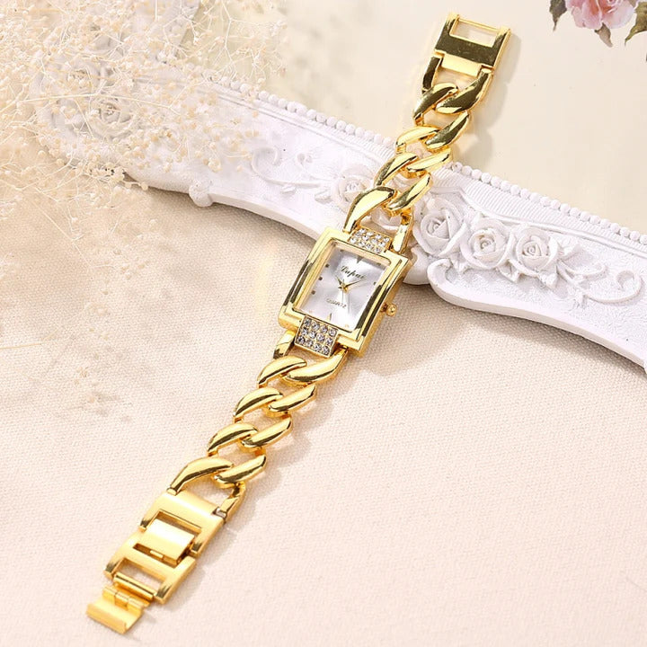 Women's Elegant Bracelet Wristwatch