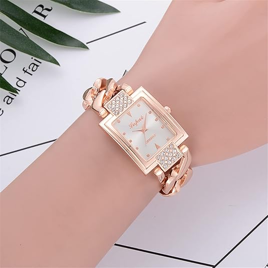 Women's Elegant Bracelet Wristwatch