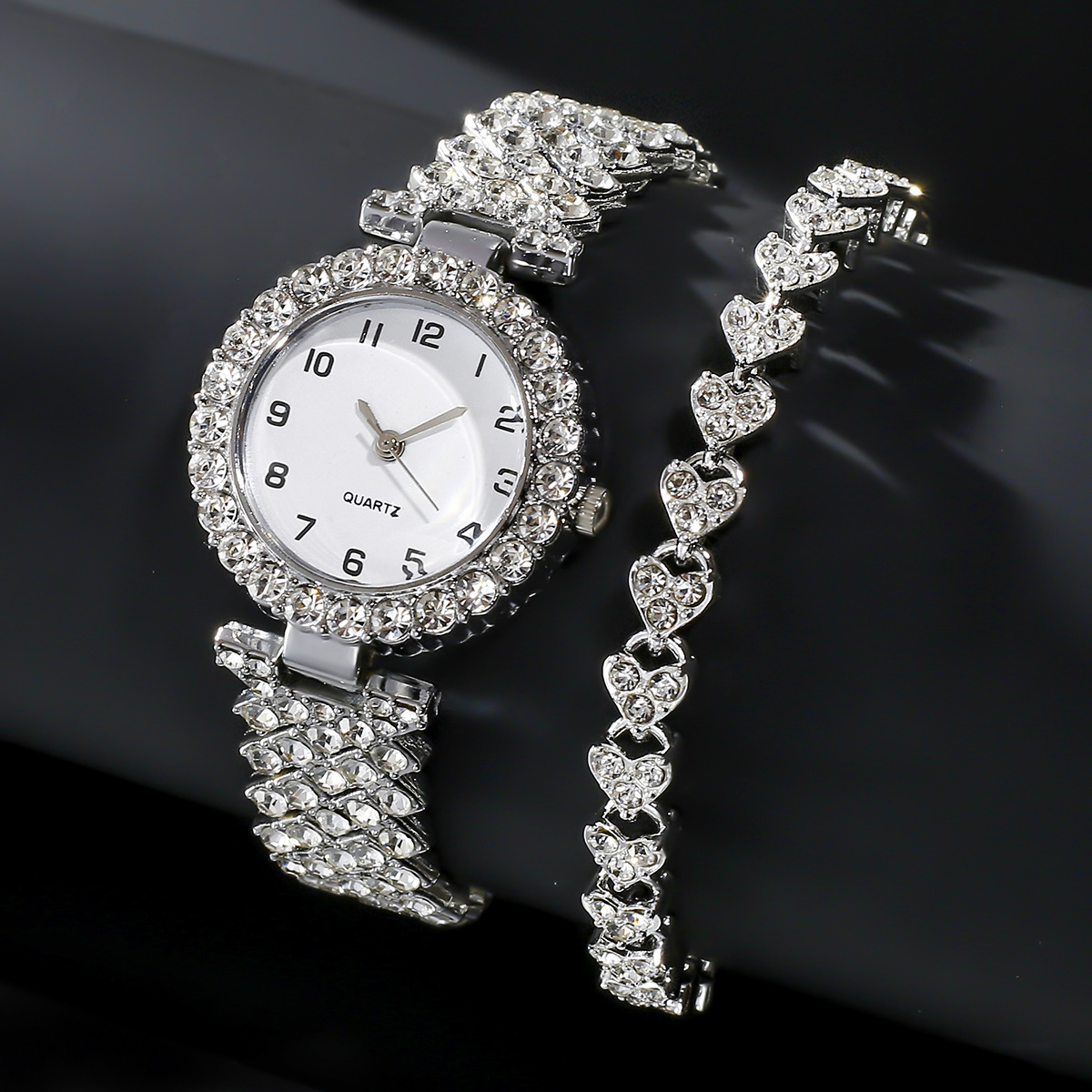 Luxury Women’s Watch & Bracelet Set