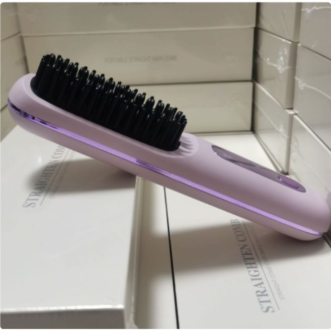 2 In 1 Hair Straightener Comb