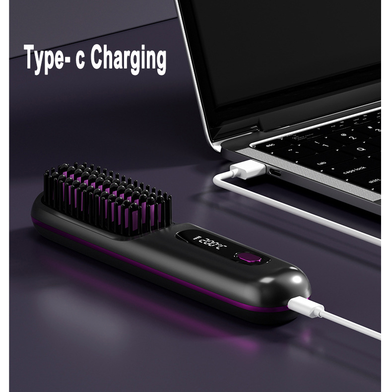 2 In 1 Hair Straightener Comb