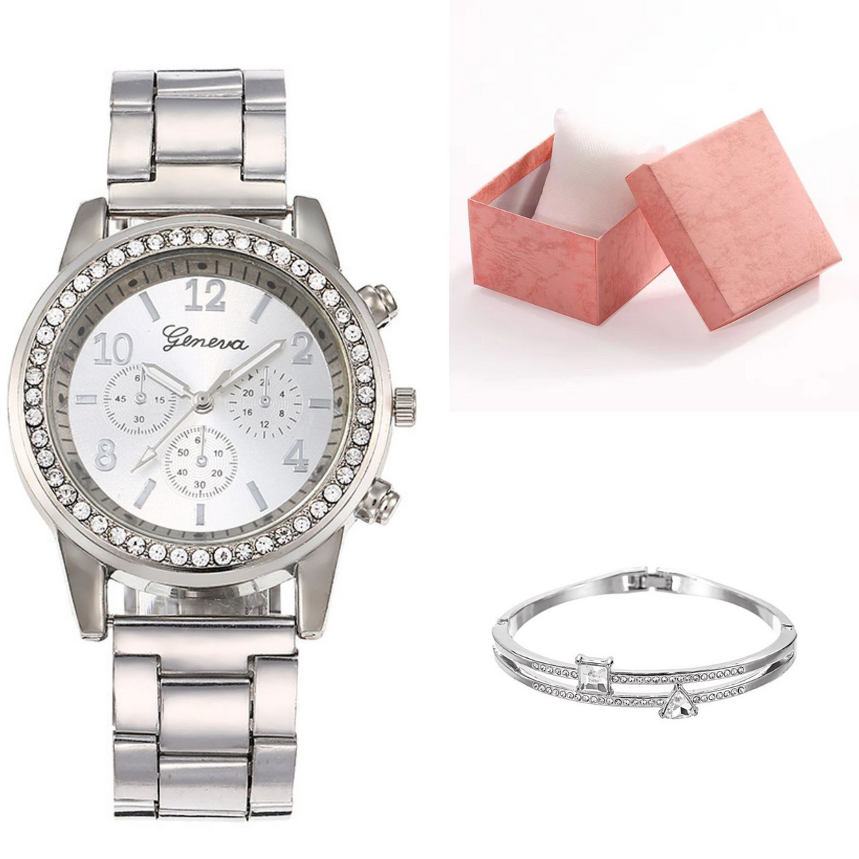 Women's Fashion Business Watch and Bracelet