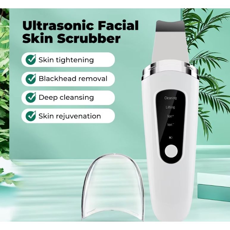 Ultrasonic Facial Skin Scrubber