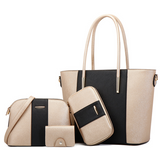 Women's Trendy 4Pcs Handbag