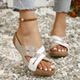 Women's Fish-Mouth Wedge Sandals