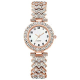 Luxury Women’s Watch & Bracelet Set