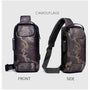 Men's Waterproof USB Anti-Theft Messenger Bag