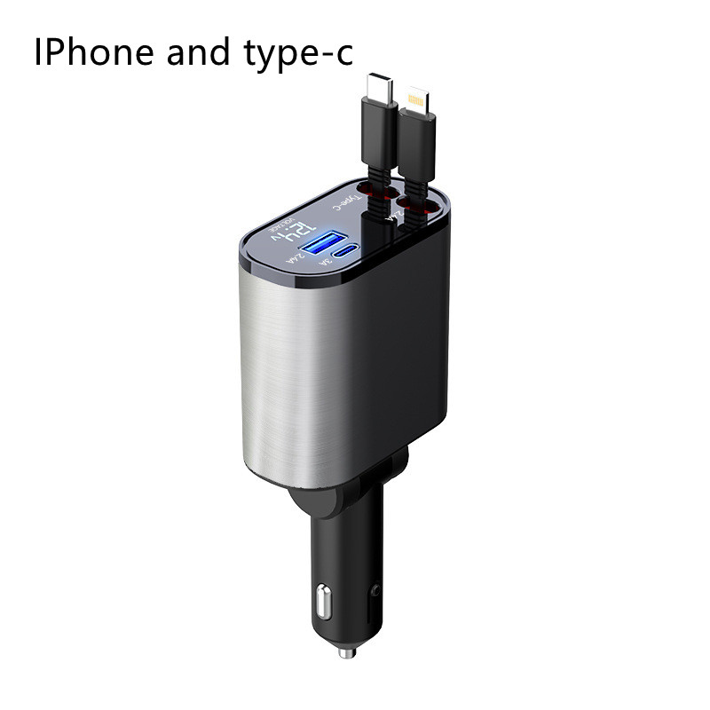 Retractable SuperFast Car Charger