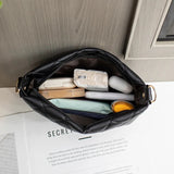 Women's Diamond Grid Messenger Bag